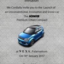 Maruti Suzuki Ignis Launch Kochi